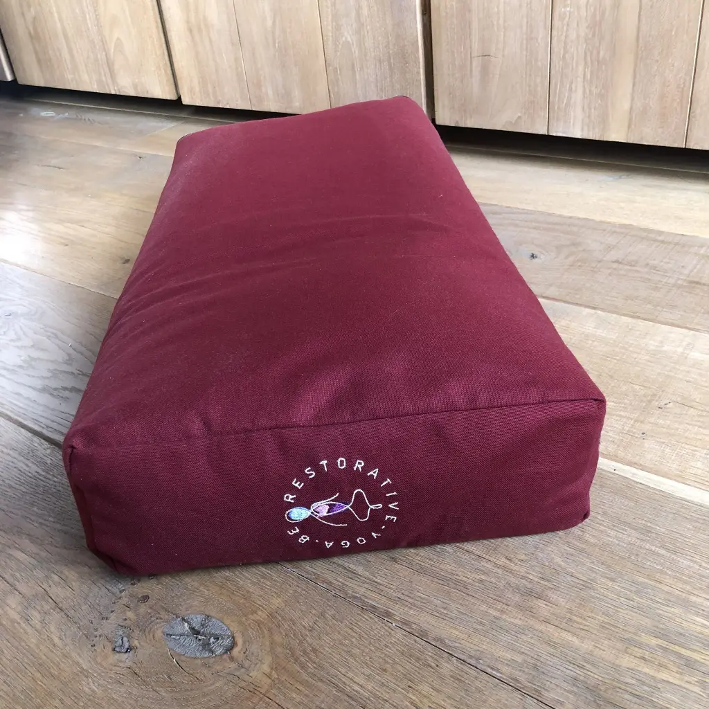 Bolster rectangulaire Bordeau.webp